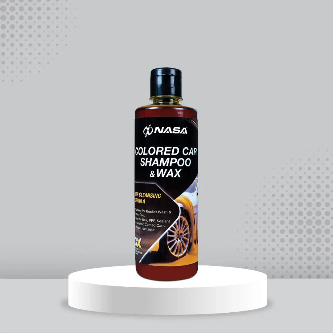 Colored Car Shampoo & Wax