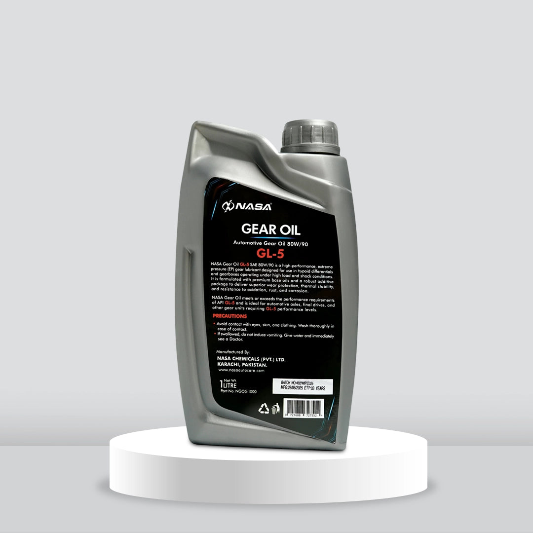 Gear Oil (Gl-5) - Gearbox Oil 80W/90 (1Ltr)
