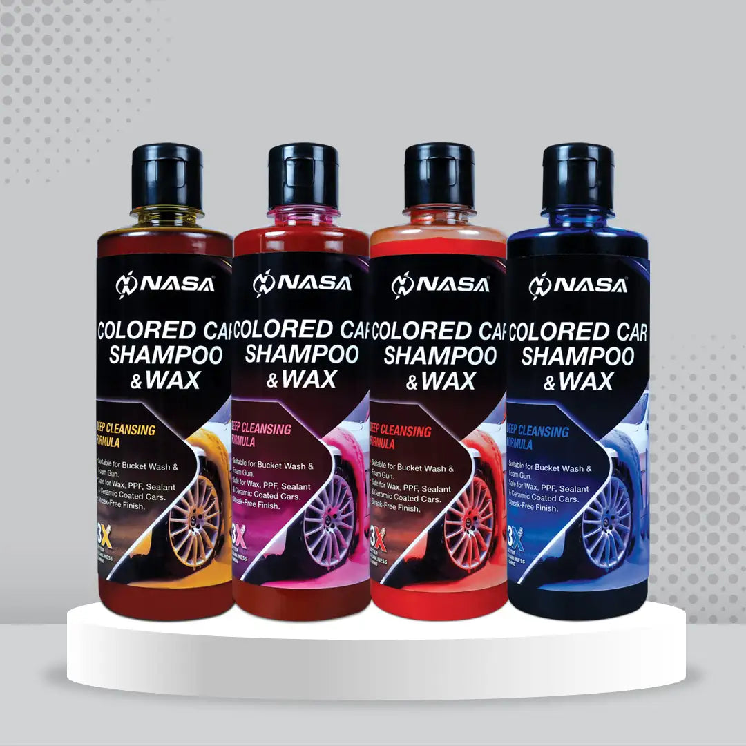 Colored Car Shampoo & Wax