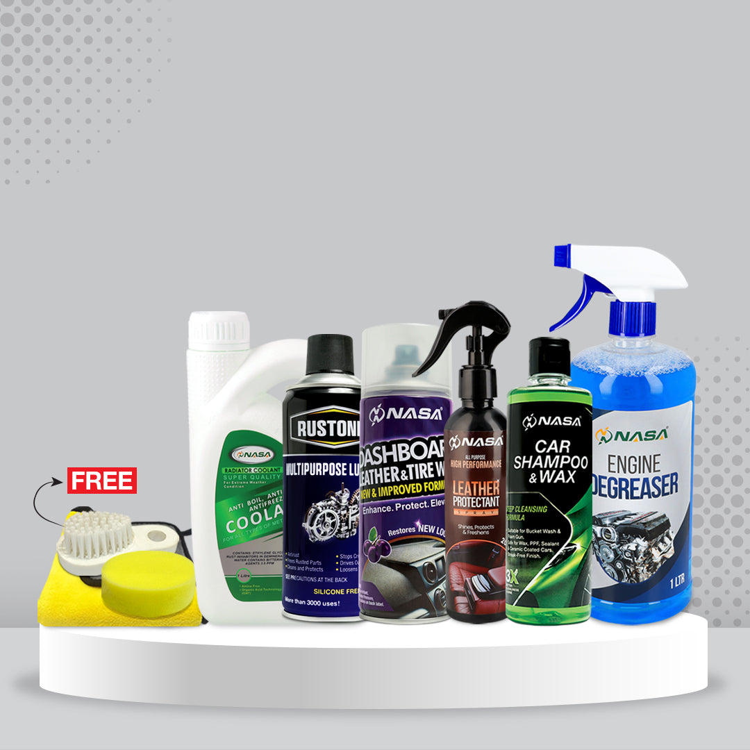 6 in 1 - Ultimate Signature Bundle with FREE Detailing Brush + Microfibre + Applicator Pad